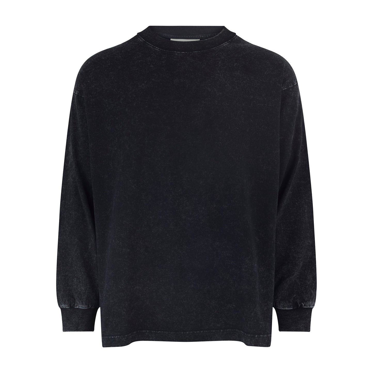 LS T-Shirt Washed Black Bulb Graphic